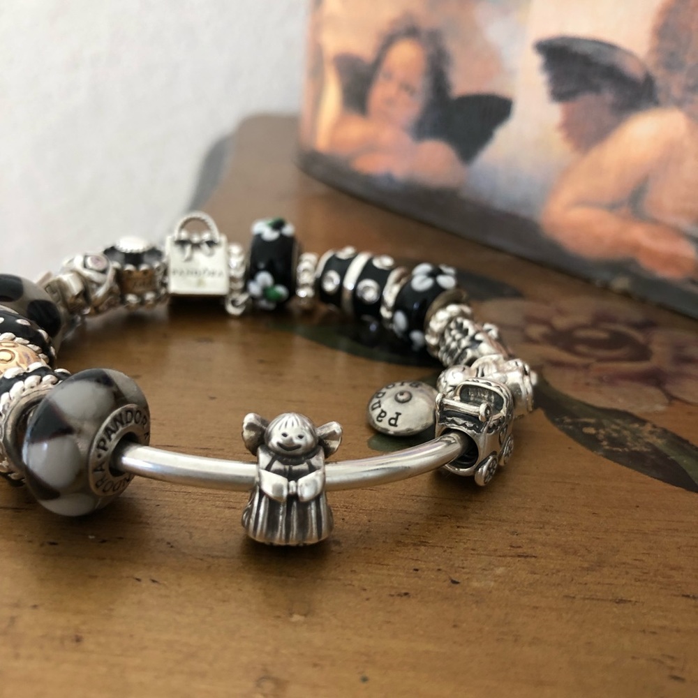 Authentic Pandora Angel Charm
